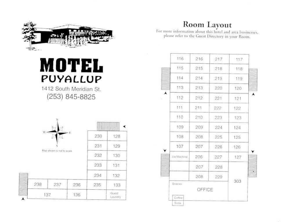 Motel Puyallup Exterior photo